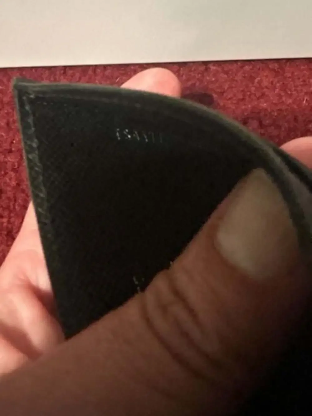 Louis Vuitton Monogram Eclipse Coated Canvas Double Card Holder